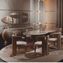 Casa Padrino Luxus Sideboard Grau / Gold 240 cm - Luxus Hotel & Esszimmer M�bel