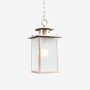 Casa Padrino Luxus Au�en H�ngeleuchte Laterne Gold B. 24 x H. 50 cm - Handgefertigte Laterne aus Schmiedeeisen - Luxus Kollektion - Edel & Prunkvoll