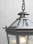 Casa Padrino Luxus Au�en H�ngeleuchte Laterne Grau B. 45 x H. 68 cm - Handgefertigte Laterne aus Schmiedeeisen - Luxus Kollektion - Edel & Prunkvoll