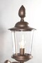 Casa Padrino Luxus Au�en Laterne Bronze  24.5 x H. 59 cm - Handgefertigte Laterne aus Schmiedeeisen - Luxus Kollektion - Edel & Prunkvoll