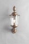 Casa Padrino Luxus Au�en Laterne Bronze  24.5 x H. 59 cm - Handgefertigte Laterne aus Schmiedeeisen - Luxus Kollektion - Edel & Prunkvoll