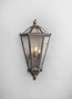 Casa Padrino Luxus Au�en Laterne Bronze B. 36 x H. 71 cm - Handgefertigte Laterne aus Schmiedeeisen in sechseckiger Form - Luxus Kollektion - Edel & Prunkvoll