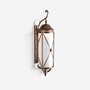 Casa Padrino Luxus Au�en Laterne Bronze T. 32 x H. 93 cm - Handgefertigte Laterne aus Schmiedeeisen - Luxus Kollektion - Edel & Prunkvoll