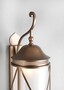 Casa Padrino Luxus Au�en Laterne Bronze T. 32 x H. 93 cm - Handgefertigte Laterne aus Schmiedeeisen - Luxus Kollektion - Edel & Prunkvoll