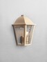 Casa Padrino Luxus Au�en Laterne Gold B. 32 x H. 36 cm - Handgefertigte Laterne aus Schmiedeeisen - Luxus Kollektion - Edel & Prunkvoll