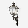 Casa Padrino Luxus Au�en Laterne Gold B. 33.5 x H. 100 cm - Handgefertigte Laterne aus Schmiedeeisen - Luxus Kollektion - Edel & Prunkvoll 