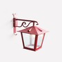 Casa Padrino Luxus Au�en Laterne Gold B. 34.5 x H. 50 cm - Handgefertigte Laterne aus Schmiedeeisen - Luxus Kollektion - Edel & Prunkvoll