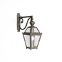 Casa Padrino Luxus Au�en Laterne Gr�n B. 26 x T. 60 x H. 60 cm - Handgefertigte Laterne aus Schmiedeeisen - Luxus Kollektion - Edel & Prunkvoll 