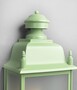 Casa Padrino Luxus Au�en Laterne Gr�n B. 30 x H. 60 cm - Handgefertigte Laterne aus Schmiedeeisen - Luxus Kollektion - Edel & Prunkvoll