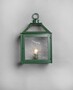Casa Padrino Luxus Au�en Laterne Gr�n B. 33 x H. 69.5 cm - Handgefertigte Laterne aus Schmiedeeisen - Luxus Kollektion - Edel & Prunkvoll