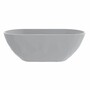 Casa Padrino Freistehende Luxus Badewanne Hochglanz Wei� 165 cm - Badezimmer M�bel
