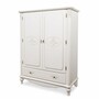 Casa Padrino Luxus Barock Barschrank Wei� H. 160 cm - Barockstil Bar M�bel