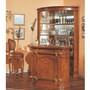 Casa Padrino Luxus Barock Eck Barschrank Braun H. 220 cm - Barockstil Bar M�bel - Made in Italy