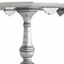Casa Padrino Luxus Barock Beistelltisch Antik Silber H. 66 cm - Barock Hotel M�bel