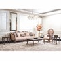 Casa Padrino Luxus Barock Beistelltisch Braun H. 57 cm - Barock Wohnzimmer M�bel