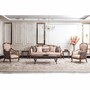 Casa Padrino Luxus Barock Beistelltisch Braun H. 57 cm - Barock Wohnzimmer M�bel