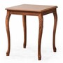 Casa Padrino Luxus Barock Massivholz Beistelltisch Braun H. 57 cm - Barock M�bel