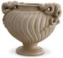 Casa Padrino Luxus Barock Blumentopf Antik Beige H. 48 cm