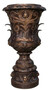 Riesiger Barock Bronze Blumenk�bel Pflanzenk�bel Jugendstil H 112 x 61 x 61 cm - Luxus Wohndeko 