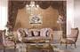 Casa Padrino Luxus Barock Couchtisch Antik Gold 100 x 90 x H. 45 cm - Wohnzimmertisch mit Glasplatte - Barockstil Wohnzimmer M�bel