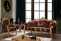 Casa Padrino Luxus Barock Couchtisch Gold - Massivholz Wohnzimmertisch im Barockstil - Barock Wohnzimmer M�bel - Edel & Prunkvoll