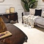 Casa Padrino Luxus Barock Couchtisch Dunkelbraun 155 cm - Prunkvoller Barockstil Wohnzimmertisch - Barockstil Wohnzimmer M�bel