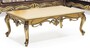 Casa Padrino Luxus Barock Couchtisch Gold - Rechteckiger Massivholz Wohnzimmertisch im Barockstil - Barock M�bel - Luxus M�bel im Barockstil - Barock Einrichtung - Edel & Prunkvoll