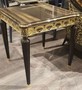 Casa Padrino Luxus Barock Beistelltisch Schwarz / Gold 65 x 65 x H. 60 cm - Prunkvoller Massivholz Tisch - Luxus Qualit�t