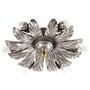 Casa Padrino Luxus Barock Deckenleuchte Antik Silber  43 x H. 16 cm - Made in Italy 