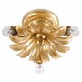Casa Padrino Luxus Barock Deckenleuchte Antik Gold  28 x H. 15 cm - Made in Italy 