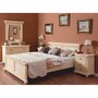 Casa Padrino Luxus Barock Doppelbett Creme 180 x 200 cm - Barock Schlafzimmer M�bel