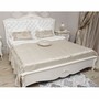 Casa Padrino Luxus Barock Doppelbett Wei� - Barock Schlafzimmer M�bel