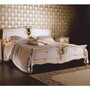 Casa Padrino Luxus Barock Doppelbett Wei� / Gold - Barock M�bel - Made in Italy