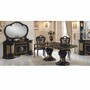 Casa Padrino Luxus Barock Esstisch Schwarz / Gold 185-230 cm - Made in Italy