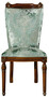 Casa Padrino Luxus Barock Esszimmer Stuhl Set Mintgr�n / Braun 53 x 55 x H. 109 cm - Edles K�chen St�hle 6er Set - Barock Esszimmer M�bel