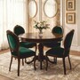 Casa Padrino Luxus Barock Esstisch Dunkelbraun 120-160 cm - Esszimmer M�bel