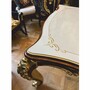 Casa Padrino Luxus Barock Esstisch Creme / Gold / Braun 225 cm - Barock Esszimmer M�bel
