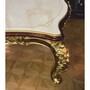 Casa Padrino Luxus Barock Esstisch Creme / Gold / Braun 225 cm - Barock Esszimmer M�bel