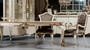 Casa Padrino Luxus Barock Esszimmer Set - 1 Barock Esstisch & 8 Barock Esszimmerst�hle - Prunkvolle Esszimmer M�bel im Barockstil