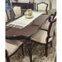 Casa Padrino Luxus Barock Esszimmer Set Creme / Dunkelbraun - 1 Barock Esstisch & 6 Barock Esszimmerst�hle