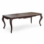 Casa Padrino Luxus Barock Esszimmer Set Beige / Braun - 1 Barock Esstisch & 6 Barock St�hle