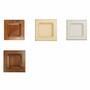 Casa Padrino Luxus Barock Esszimmer Stuhl 4er Set Beige / Dunkelbraun - Barockstil M�bel