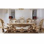 Casa Padrino Luxus Barock Esszimmer Stuhl 6er Set - Prunkvolle Barockstil Esszimmer M�bel