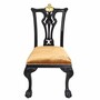 Casa Padrino Luxus Barock Esszimmer Stuhl Gold / Schwarz - Casa Padrino Barock Esszimmer M�bel