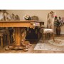 Casa Padrino Luxus Barock Esszimmer Stuhl Braun / Gold H. 120 cm - Barockstil M�bel