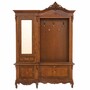 Casa Padrino Luxus Barock Garderobe Braun 162 x 45 x H. 230 cm - Barock Garderoben M�bel