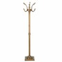 Casa Padrino Luxus Barock Garderobenst�nder Antik Messing H. 172 cm - Aluminium Kleiderst�nder - Barock Garderoben M�bel