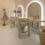 Casa Padrino Luxus Barock Garderobenst�nder Antik Messing H. 172 cm - Aluminium Kleiderst�nder - Barock Garderoben M�bel