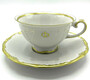 Casa Padrino Luxus Barock Kaffeetassen 6er Set Wei� / Gold - Edles Reichenbach Porzellan - Made in Germany