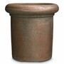 Casa Padrino Luxus Blumentopf Bronze  60 x H. 60 cm - Luxus Garten Deko